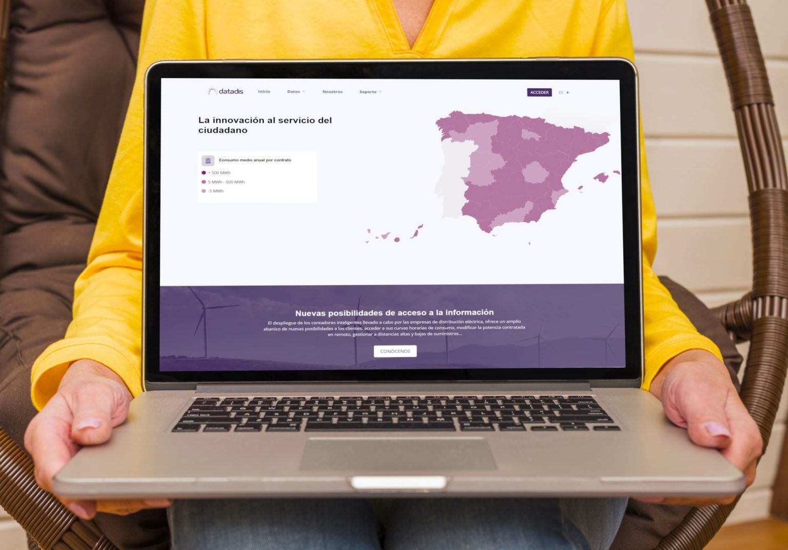 Accede a tus datos e consumo a través de Datadis | Arsus Energía
