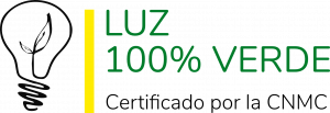 icono de energía verde y origen renovable